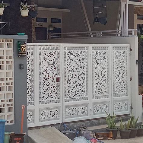 Pagar Pintu Lipat Cutting Laser Motif Lazada Indonesia