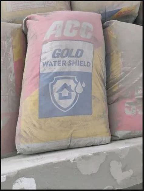 Acc Cement Grade Packaging Size Kg At Rs Bag In Bengaluru