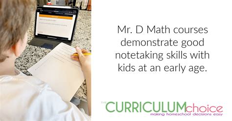 Preparing For Pre Algebra With Mr D Math The Curriculum Choice