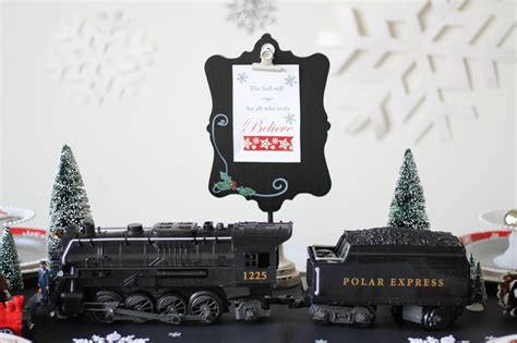 Polar Express Christmas Decorating Ideas