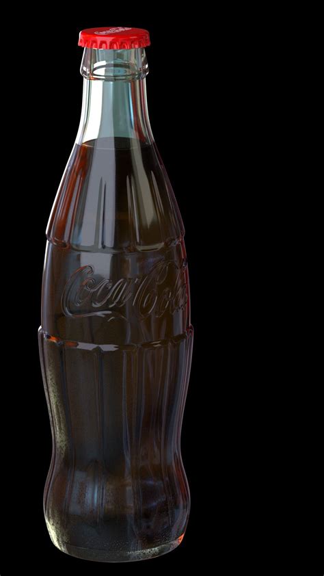 Professional Scene With Coca Cola Bottle Free 3d Model 3ds Obj Dae