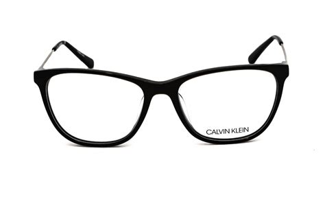 555116 Calvin Klein Ck18706 Eyeglasses Black Clear Demo Lens