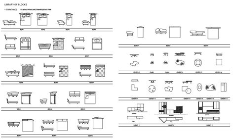 Multiple Library Dwg Block For Autocad Designs Cad