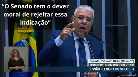 Senador Girão critica o STF e pede oração e mobilização contra a