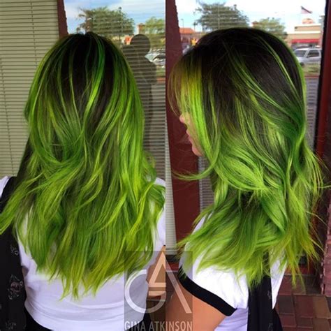 Diy Hair 10 Green Hair Color Ideas Bellatory