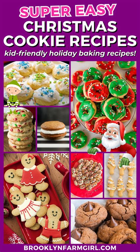 Easy Christmas Cookie Recipes Kid Friendly Holiday Baking Recipes In