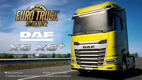 Euro Truck Simulator New Generation Daf Xg Xg Youtube