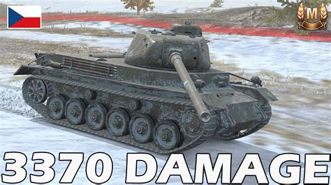 Skoda P JS 3370 DAMAGE WoT Blitz ACE Replays YouTube