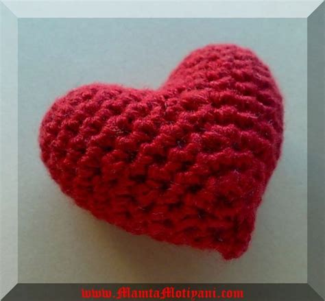 Crochet Heart For Valentines Wedding Decorations And Birthday