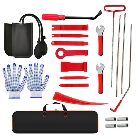 24 Piece Set Hook Tool Long Distance Car Emergency Door Opening Tool Set