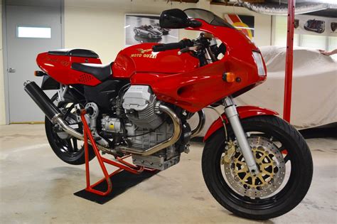 4300 Mile 1996 Moto Guzzi 1100 Sport Acquires High End Carbon Fiber