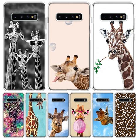 Giraffe Anime Cute Phone Case For Samsung Galaxy A50 A51 A70 A71 A40 A30 A20e A10 A31 A21s A41