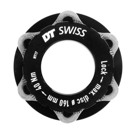 DT SWISS Adattatore per montaggio dischi Ø 160mm su mozzi Center Lock 31g