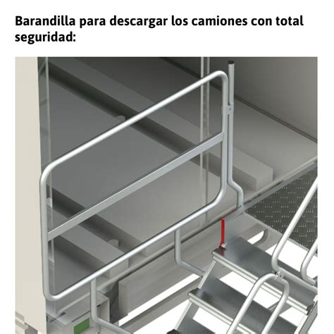 SY CA Escalera para tráiler o camiones frigoríficos Lecasa