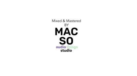 Mix And Master Your Song Professionally By Macso Studio Fiverr