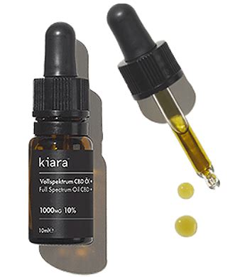 Bio CBD Öl 10 Kiara Naturals uWeed