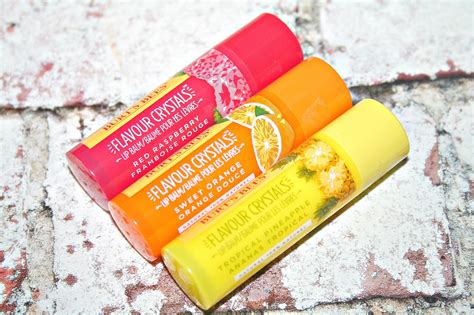 Beautyqueenuk Burts Bees Flavour Crystals Lip Balm