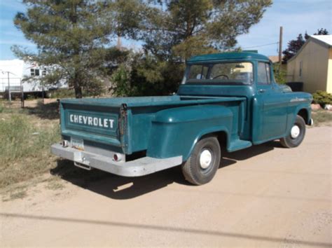 1958 Chevy Apache Longbed Stepside For Sale In Kingman Arizona United States For Sale Photos