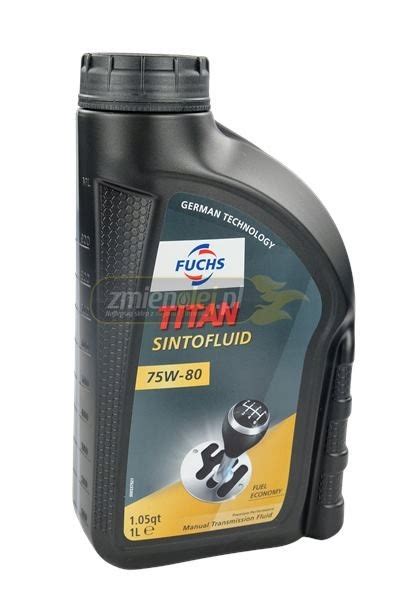 Olej przekładniowy Fuchs Titan Sintofluid 75W80 1L 41226702 za 55 zł z