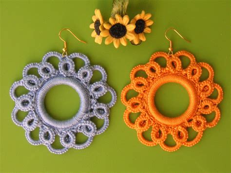 Tutorial Orecchini Uncinetto Chiacchierino Ad Ago Ankars Earrings