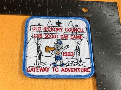 F Boy Scouts Of America Patch Cub Scout Day Camp Old Hickory