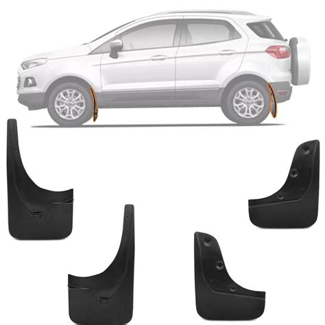 Kit Apara Barro Lameira Protetor Ecosport 2013 2014 2015 2016 2017