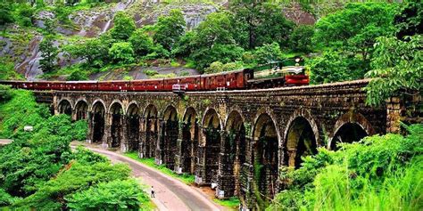 Thenmala Railway Bridge Kollam District Kerala Incredible India