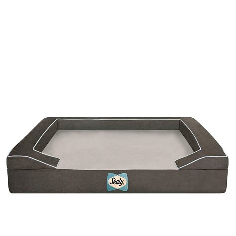 Sealy Lux Quad Layer Orthopedic Dog Bed With Cooling Gel Lamouren