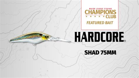 Featured Bait Duel Hardcore Shad 75mm Major League Fishing