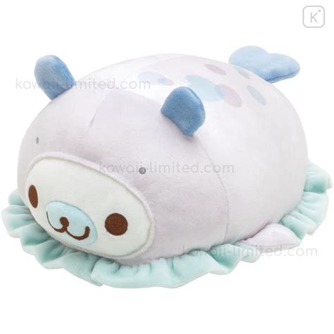 Japan San X Super Mochimochi Plush M Mamegoma Umiushi I Love