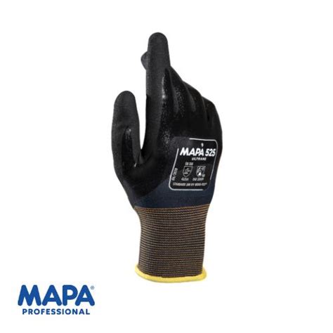 Guantes con baño de nitrilo 525 Grip Proof Mapa Ultrane Liberzi