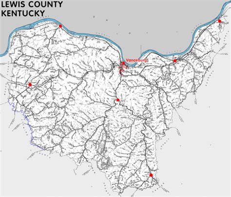 Lewis County, Kentucky - Kentucky Atlas and Gazetteer