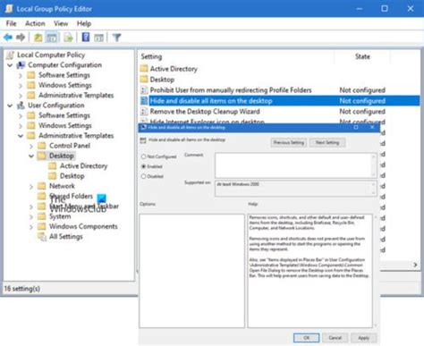 Comment Afficher Ou Masquer Les Icônes Du Bureau Sous Windows 11/10 ...