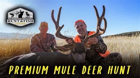 Pro Membership Sweepstakes Drawing For Premium Mule Deer Hunt Youtube