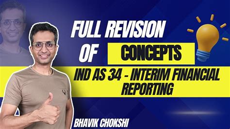 Ind As Interim Financial Statements Ca Final Revision Lecture