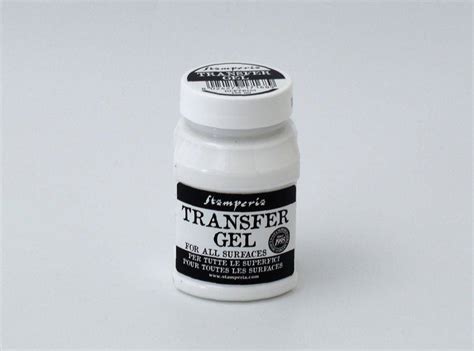 Transfer gel Stamperia 100 ml na přenos textu - obrázku | svicky.net
