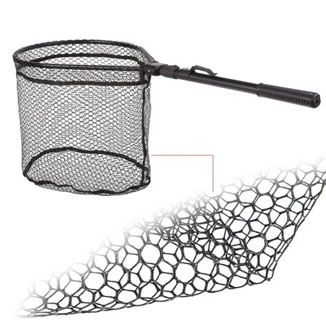 Cm Fly Fishing Nets Aluminum Alloy Telescoping Foldable Landing Net