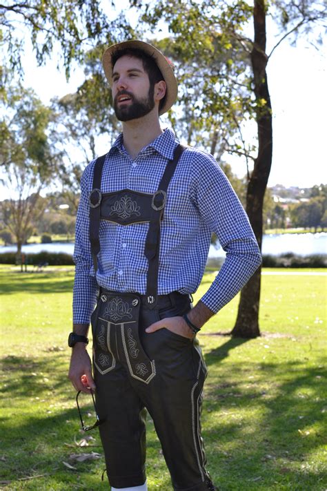 Authentic Leather German Lederhosen Australia Hurly Burly Hurly Burly