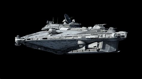 Artstation Vigil Class Star Corvette 4k Ansel Hsiao Star Wars Ships Star Wars Spaceships