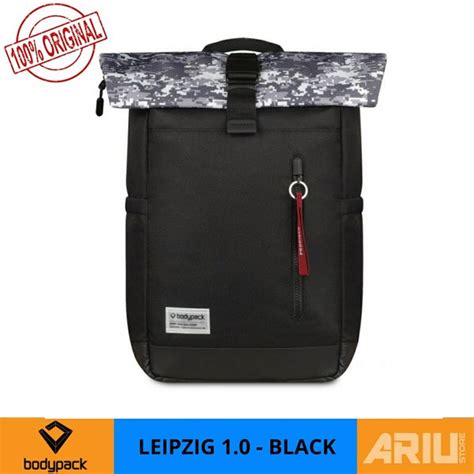 Jual Tas Ransel Bodypack Prodiger Leipzig 1 0 Laptop Backpack Black