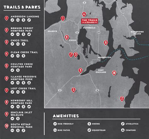 The Trails at Silverdale ::: Trails and Parks