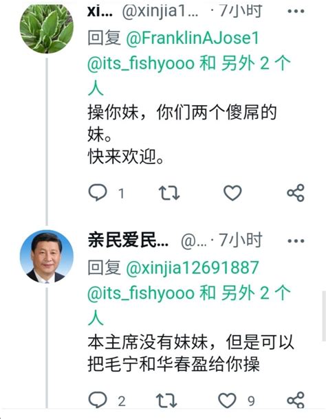 中共驻推特党支部书记 On Twitter 节目效果爆表😂