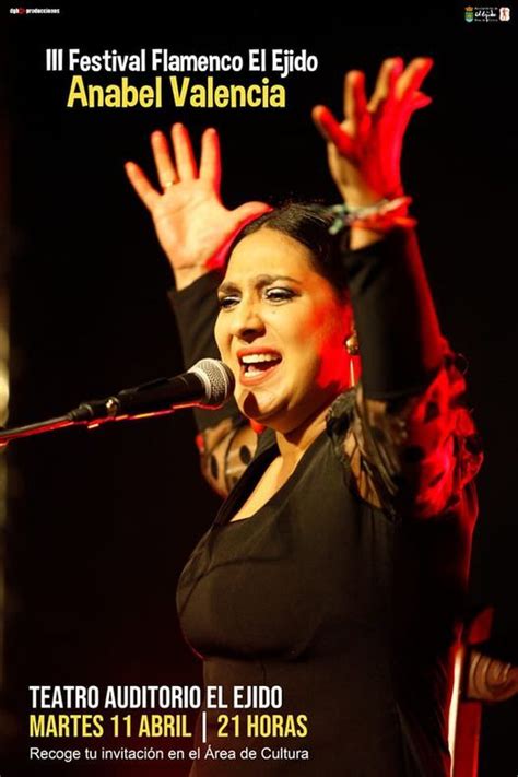 Cultura El Ejido III Festival De Flamenco De El Ejido Anabel Valencia