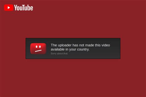 9 Ways To Fix Youtube This Video Is Unavailable In Your Country Techcult