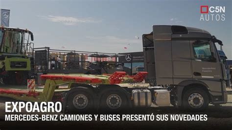 Mercedes Benz Camiones y Buses presentó sus novedades en Expoagro