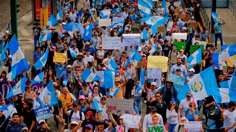 Protestas Se Extienden En Guatemala Contra Fiscal General Ante