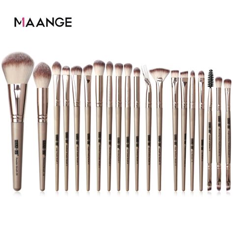 Maange Makeup Brush Set 20pcs Professional Premium Synthetic Powder