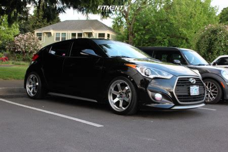 2016 Hyundai Veloster Turbo With 18x8 5 AVID1 AV6 And Bridgestone