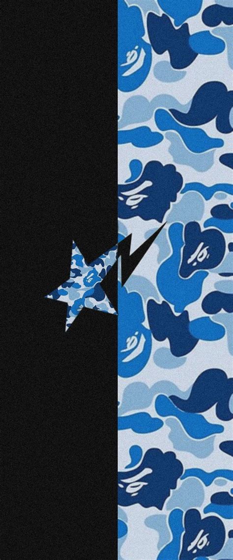 Details Blue Bape Wallpaper In Coedo Vn