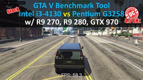 Budget Pc Gaming Gtav Benchmark Tool I Ghz Stock Vs